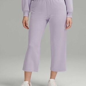 lululemon athletica Light Purple softstreme Cropped Pants